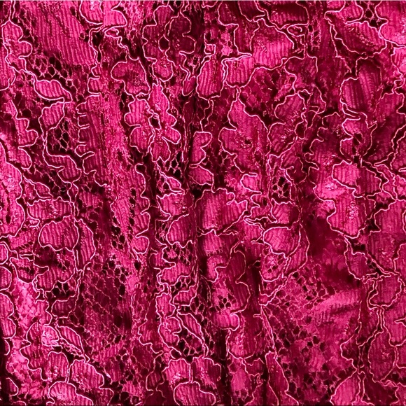 Brand New Red Lace Mini Dress - Picture 7 of 7